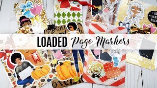 Decorate Your Traveler's Notebook with Handmade Loaded Page Markers by Scrapcraftastic