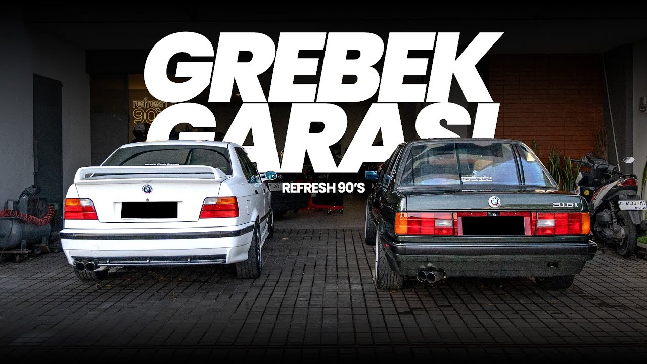 GREBEK GARASI HIDDEN GEM KHUSUS PECINTA MOBIL TAHUN 90AN DI BANDUNG !! REFRESH NINETIES !