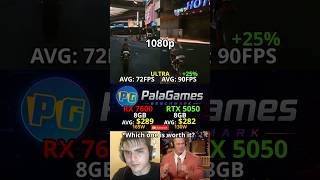 Rtx 5050 Vs Rx 7600  Which One Worth It 1080p Test benchmark pcgaming
