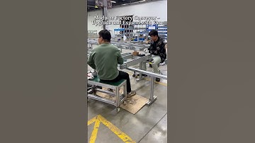 Increase Efficiency with Smart Conveyor Systems #conveyors #machine #linkconveyors #factory #cnc