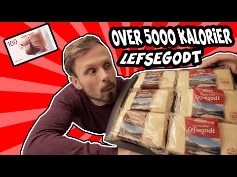 Over 5000 Kalorier med Lefsegodt på 30 Minutt?! 😂😱 - Mett for en hundrings? Ep.62