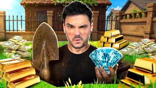 CAVEI O QUINTAL DE CASA E FIQUEI MILIONÁRIO