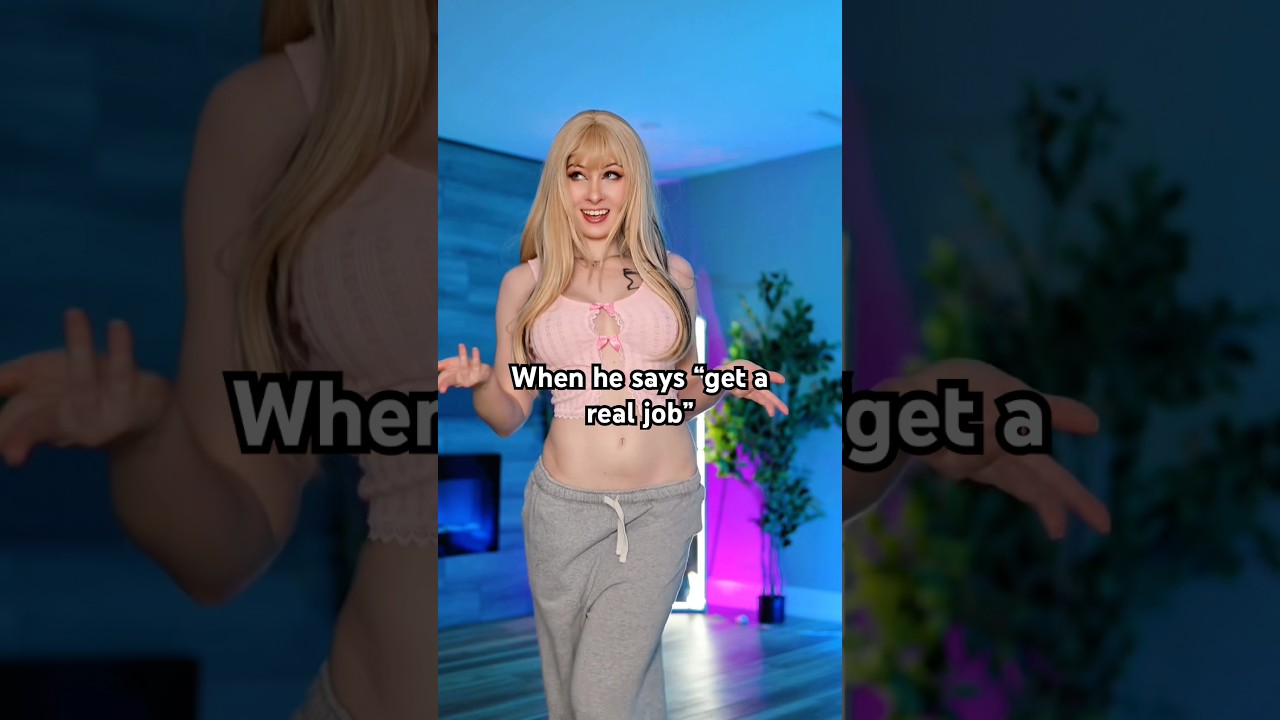 When he says “get a real job”