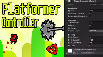 Full Character Controller Platformer Script 2D & 3D - Unity Asset Showcase