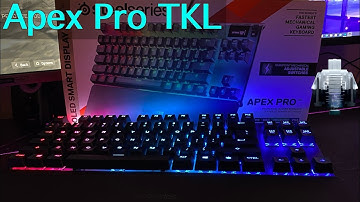 My NEW SteelSeries Apex Pro Keyboard Review & Unboxing! (Detailed Review)