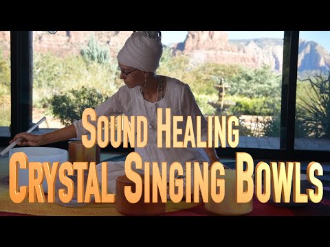 17 minute Sound Healing with Crystal Singing Bowls