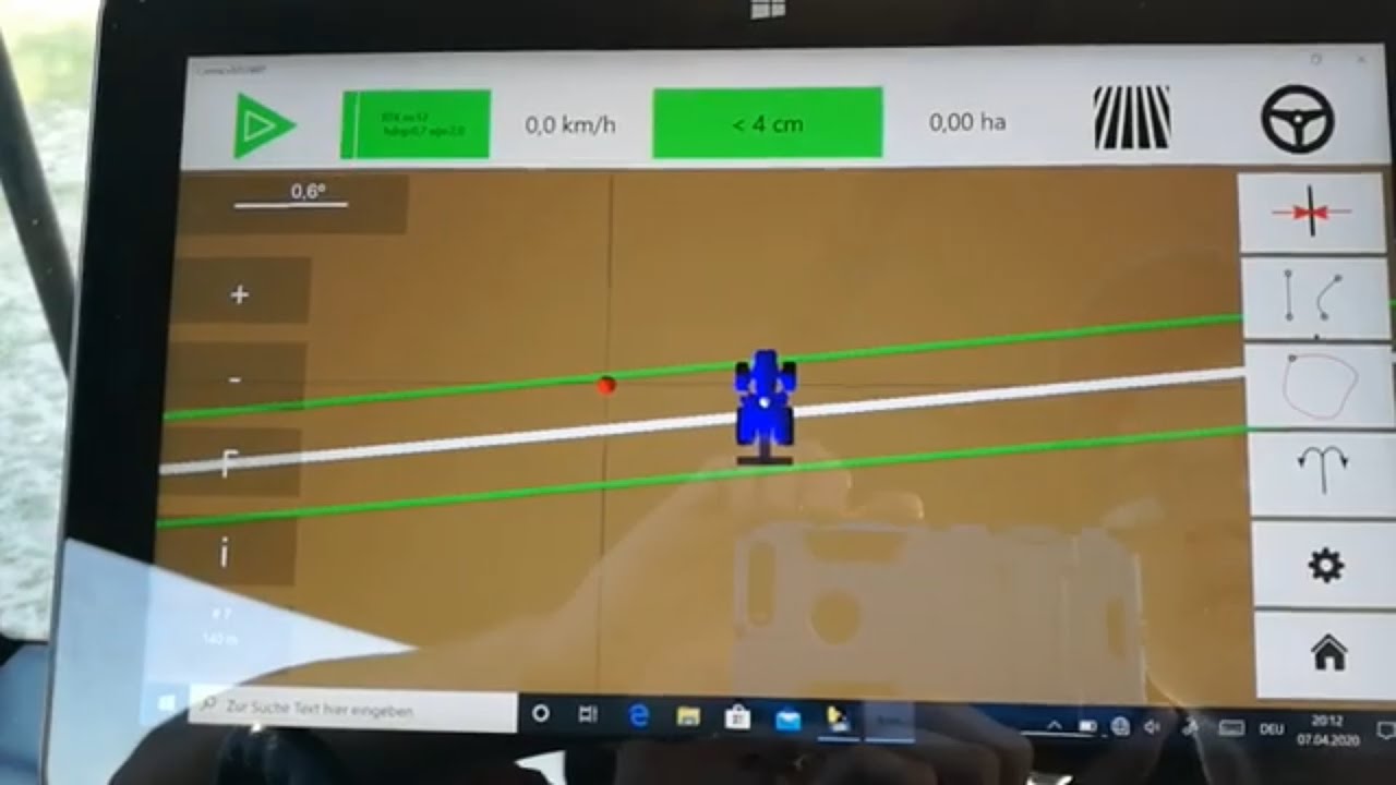 Cerea RTK Lenksystem: Cerea 300 Installation ___www.witt3d.de