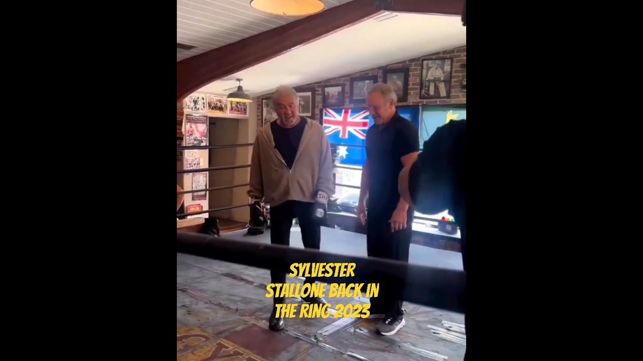 Sylvester Stallone back in the ring 