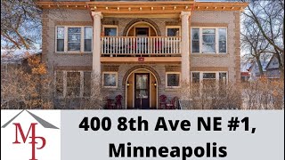 400 8th Ave NE unit #1, Mpls - Video Rental Tour