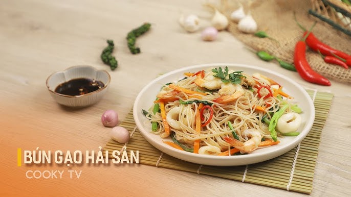 Giới Thiệu Về Bún Gạo Xào Hải Sản