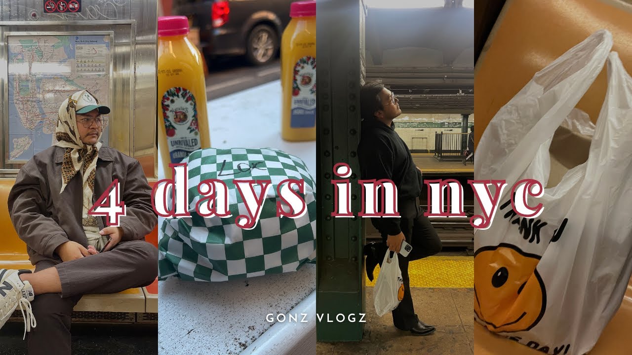 NEW YORK VLOG! 4 DAYS IN NYC