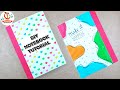 Easy DIY Notebook Tutorial | Paper Craft Ideas | Make your own Notebook at Home