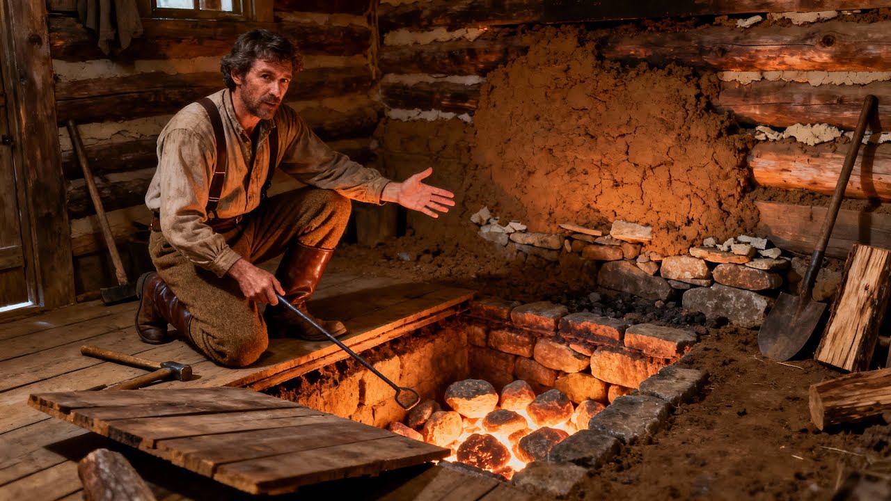 Как зарытая в скалу печь одного поселенца сделала его дом на 62 градуса теплее, чем в обычных печах.