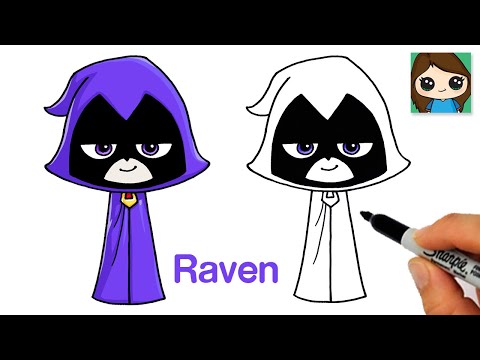 How to Draw Raven | Teen Titans Go (New)