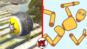 Rollance Vs Ragdoll Break - The Most Satisfying ASMR Gameplay Showdown on Android & iOS