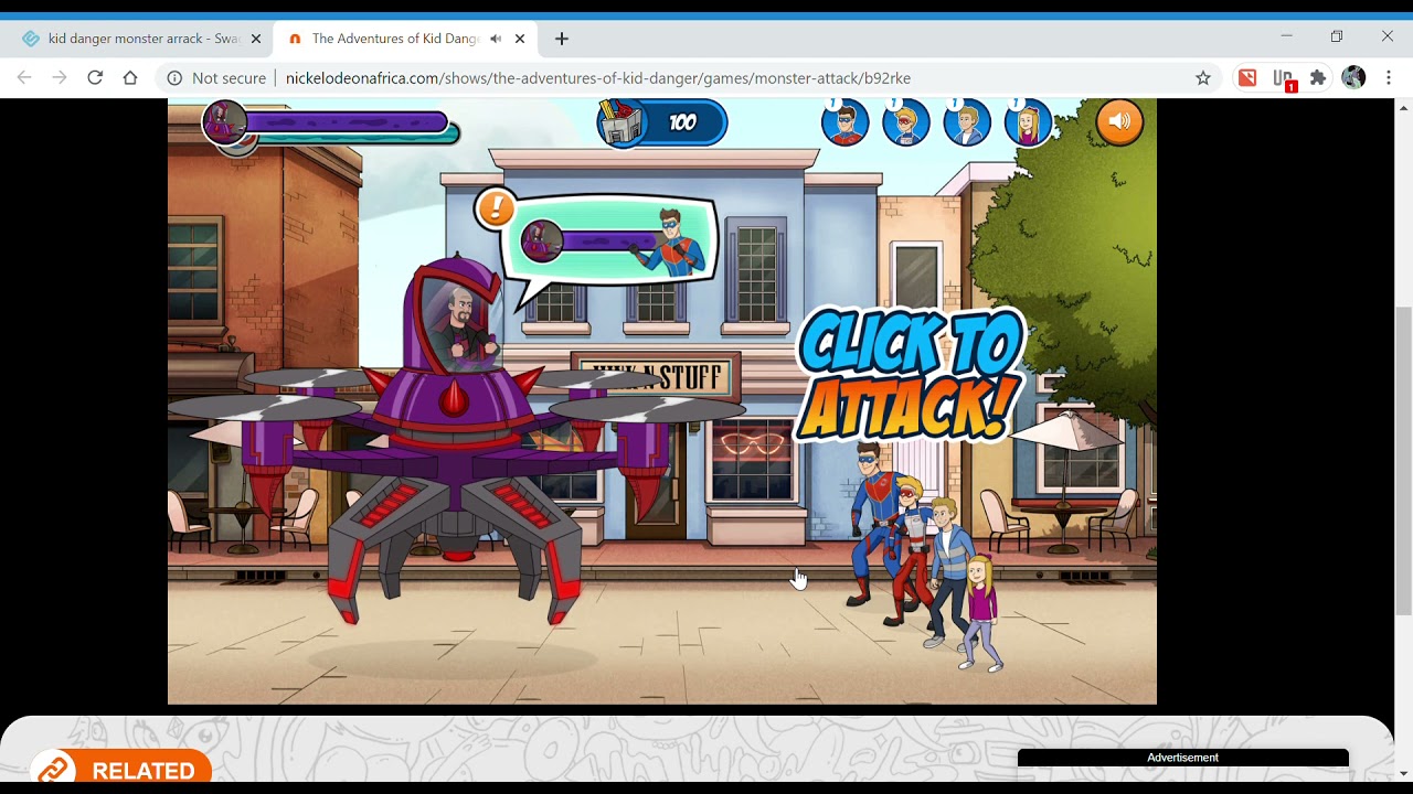 The Adventures of Kid Danger  Monster Attack!