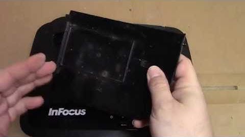 InFocus IN2128HDx DLP Projector Repair / Cleaning