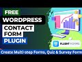 Free wordpress contact forms plugin  quiz  survey form  fluent forms tutorial