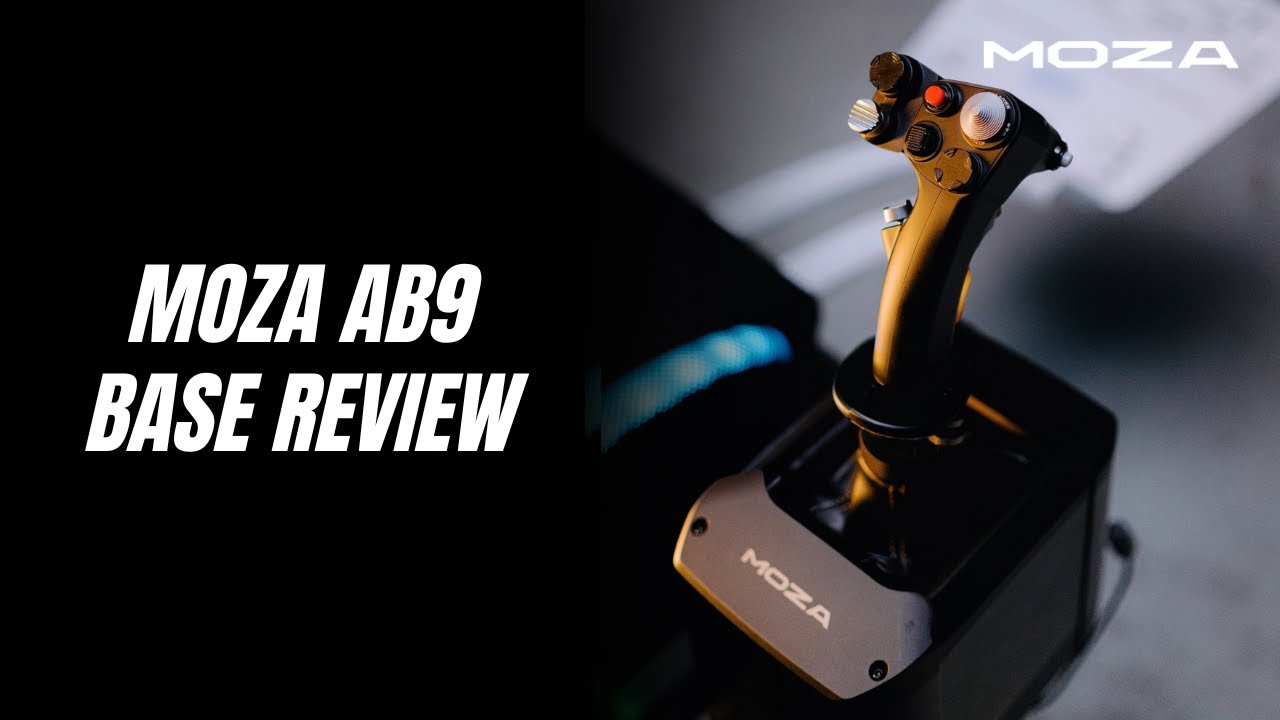 MOZA AB9 Base for Racing and Flight Simulation - YouTube