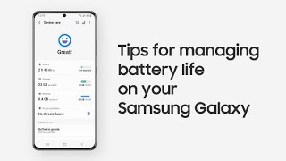 Samsung Support: How to extend battery life screenshot 3