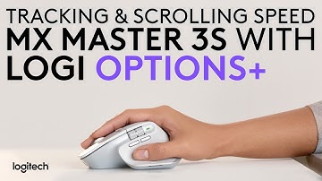 How to adjust MX Master 3S Mouse