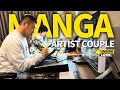 Day in the life of japanese manga artist couple  paolo from tokyo mangaka anime