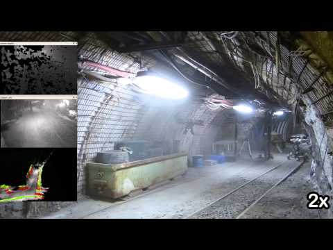 Autonomous Quadrotor Flight in a Coal Mine
Stereo vision based, autonomous flight using waypoints given by an operator.
Korbinian Schmid, Teodor Tomic and Michael Suppa Autonomous Quadrotor Flight in a Coal Mine