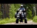 Suzuki LTZ 400 in the forests of Enviken [HD]