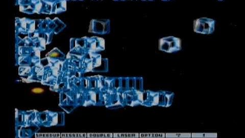 X68000:1991:キューブ / CUBE  - GRADIUS3 CUBE SIMULATION -