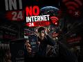 24 Hours Without Internet = Global Chaos?” #internet#darkfacts#technology#cybercrime#ytshorts
