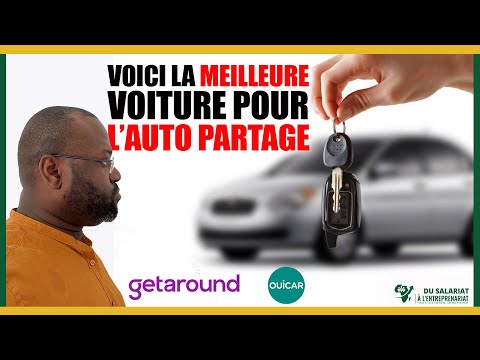 VOICI le meilleur véhicule pour L'AUTO-PARTAGE  getaround et ouicar