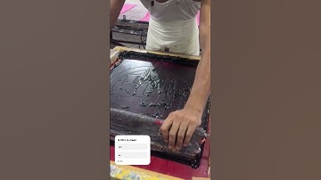 Ink meets artScreen printing magic happens printing perfectione design at atime#youtubeshorts #cmyk