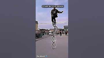 "Unbelievable Bicycle Design You’ve Never Seen Before! #shorts"