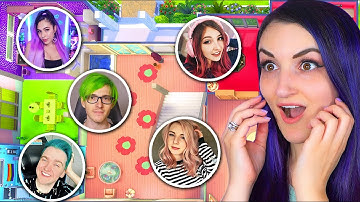 The Sims 4 but Every Room is a Different YouTuber