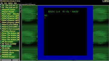 PK 01 02 LVOV Львов LVIV ATTRACT MODE CHAM MAME,MESSM,EMU,START SCREEN BOOT USSR SOVIET EAST BLOCK C