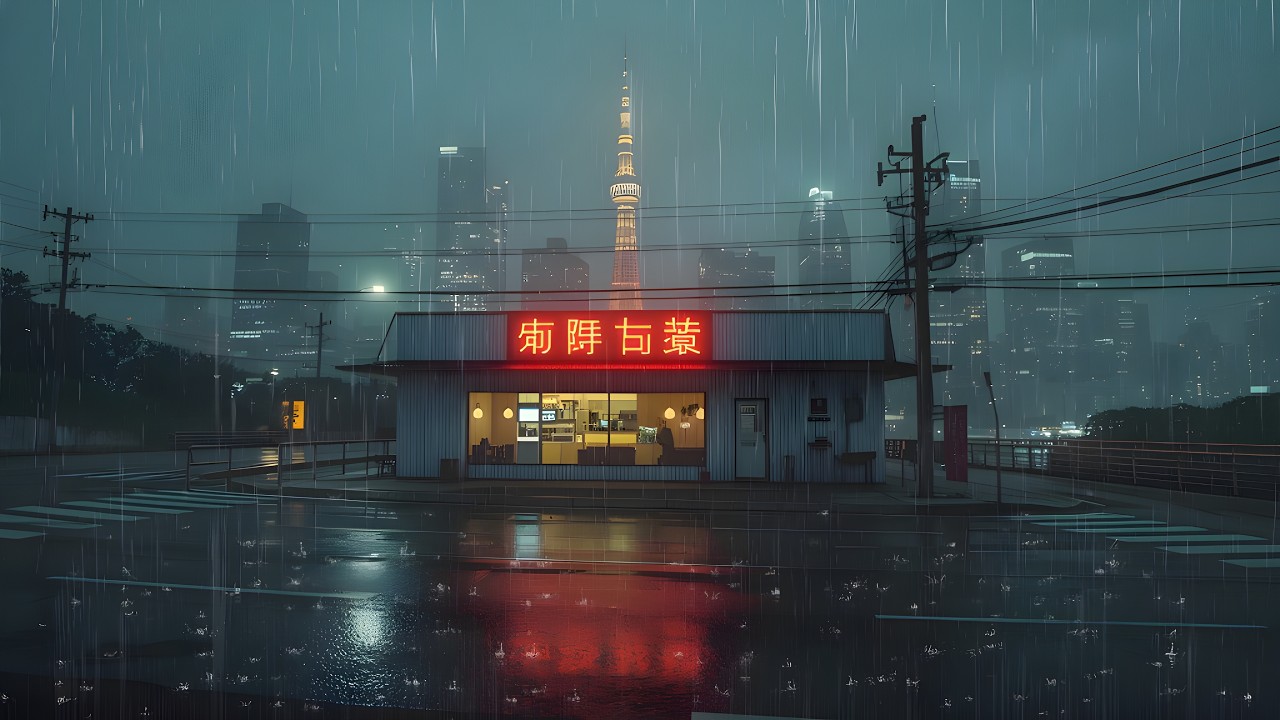 Cozy Rain Sounds 🌧️ 90's Chill Lofi Beats to Relax, Study, and Sleep Better ✨