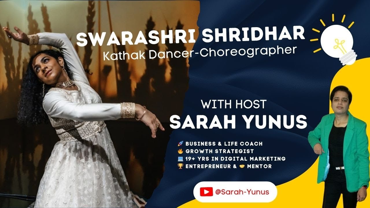 The Healing Power of Kathak | Swarashri Shridhar on Dance, Storytelling & Art 🎶