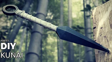 Como é uma kunai na vida real?