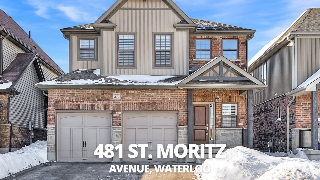 Amazing Clair Hills Family Home 481 St. Moritz Avenue Waterloo Real