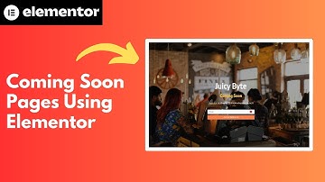 Coming Soon & Maintenance Pages in Elementor for WordPress (No Plugin Needed)