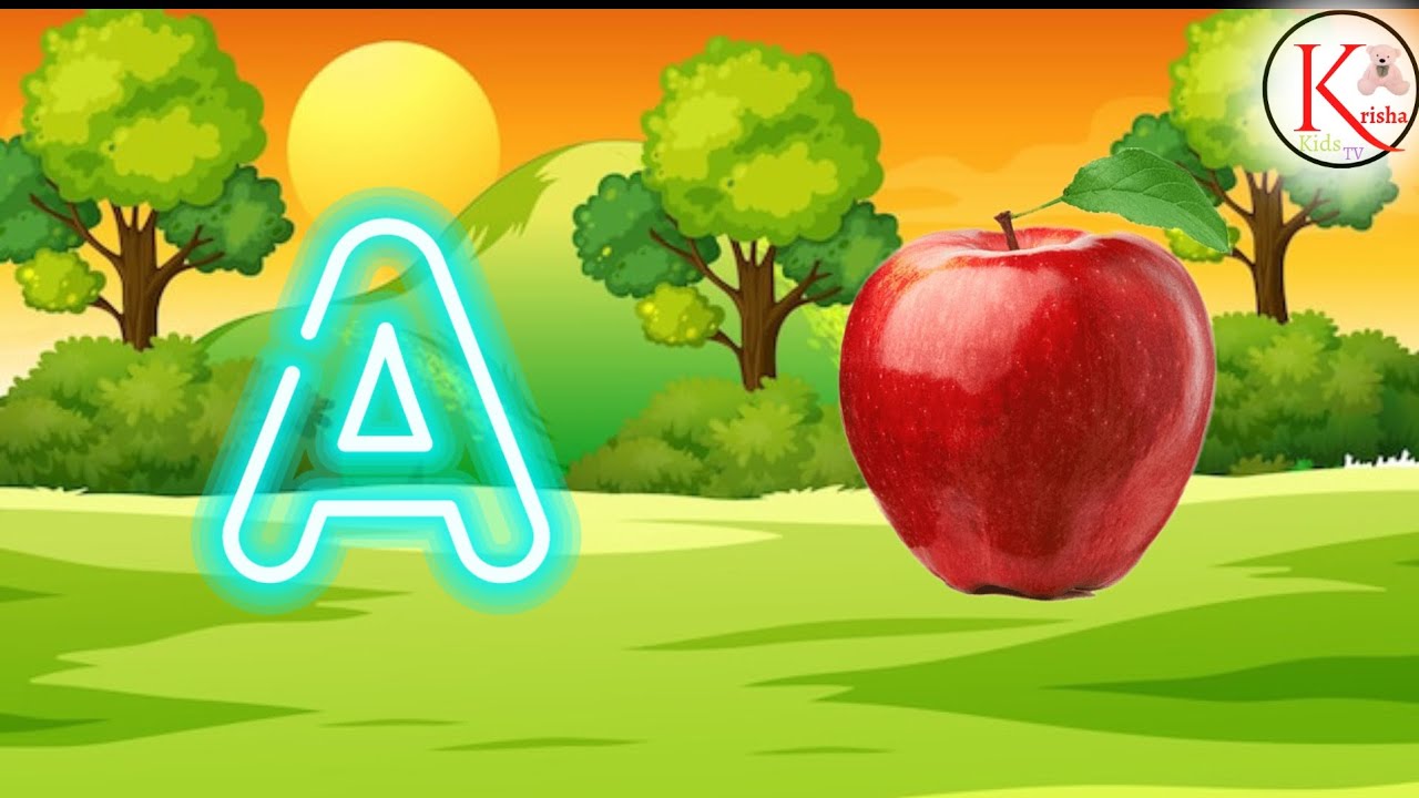 Phonics Song with TWO Words - A For Apple - ABC Alphabet Songs with ...