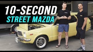 Inside a 10-second 13B rotary street Mazda 808 wagon | fullBOOST