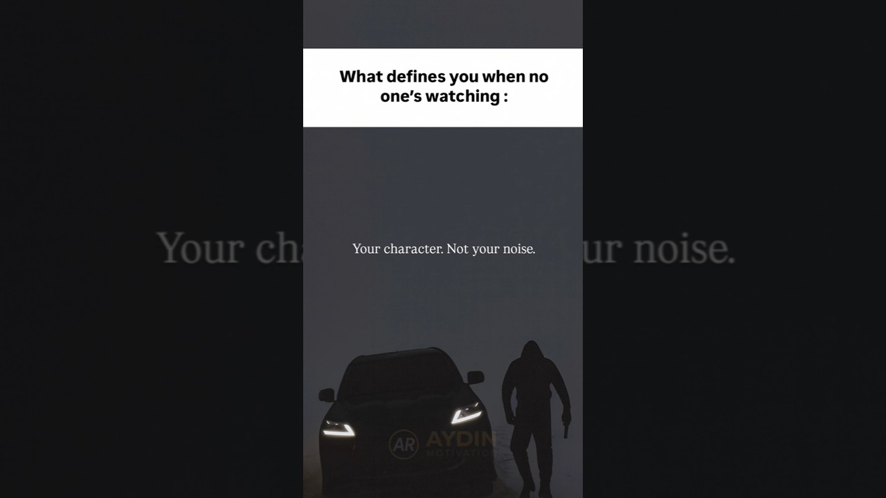 Character under pressure