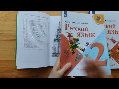 Сравнение учебников русского языка для 2 класса: Костин Н.А. (1953) и Канакина, Горецкий (2022).