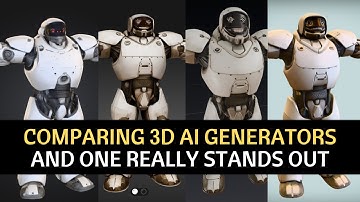 Meshy vs. Rodin vs. Tripio. vs. Hitem - Which AI 3D Model Generator is Best?