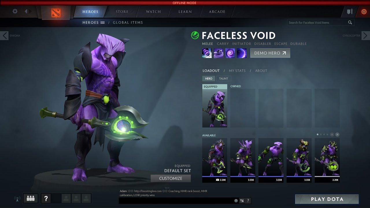 Как получить void. Фейслес войд. void dota 2. керри войд дота. фейслесс войд дота.