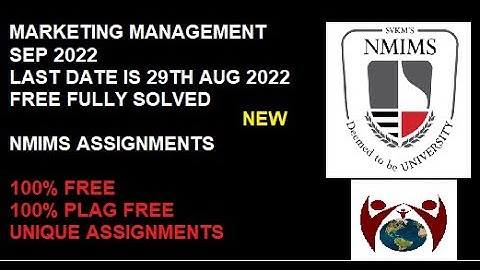 Marketing Management Fully solved Free Sep 2022 solved assignments