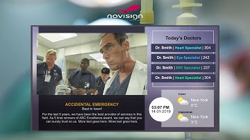 Digital Signage for Healthcare & Clinics