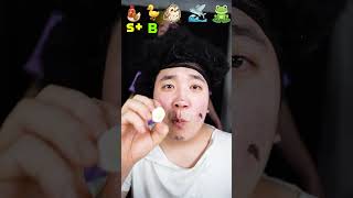 🐔🦆🥚🐟🐸 5 LEVELS EGG MUKBANG! King vs Beggar (Raja vs Pengemis)