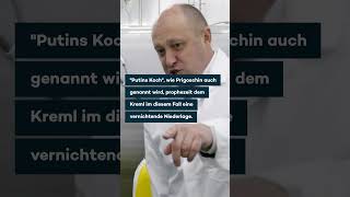 Dann bricht die Front zusammen: Prigoschin droht Putin mit Wagner-Rückzug
